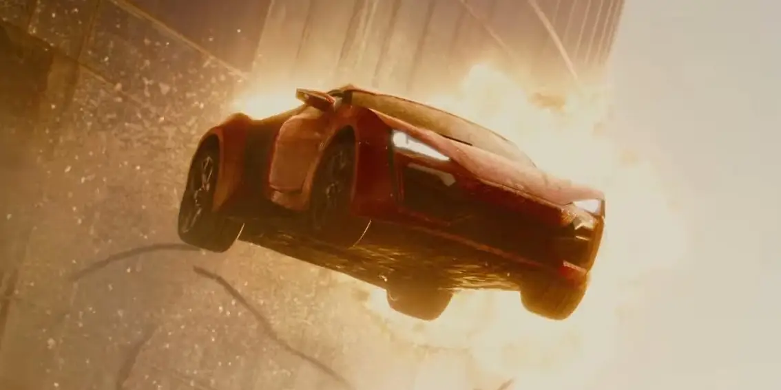 Lykan Hypersport Towers Jump